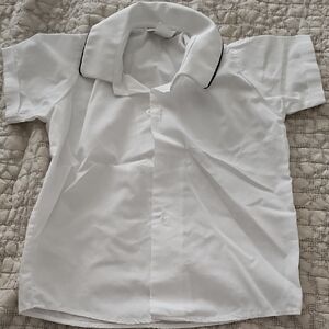 Creation Of WWP peter Pan Collar White Button Down 4t